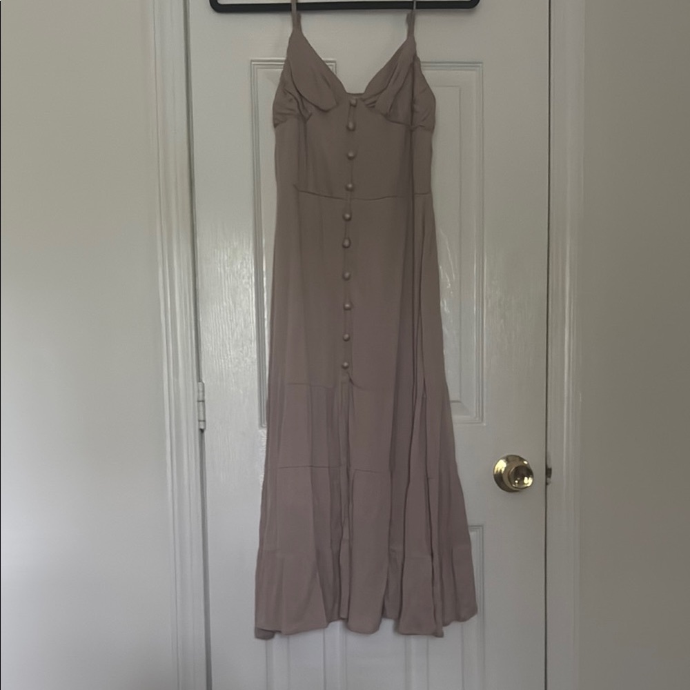 Elegant Women's Button-Down Dress